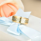 Luksus Par-Ringe - Guld Zirkon Ring til Kvinder & Keltisk Drage Ring til Mænd