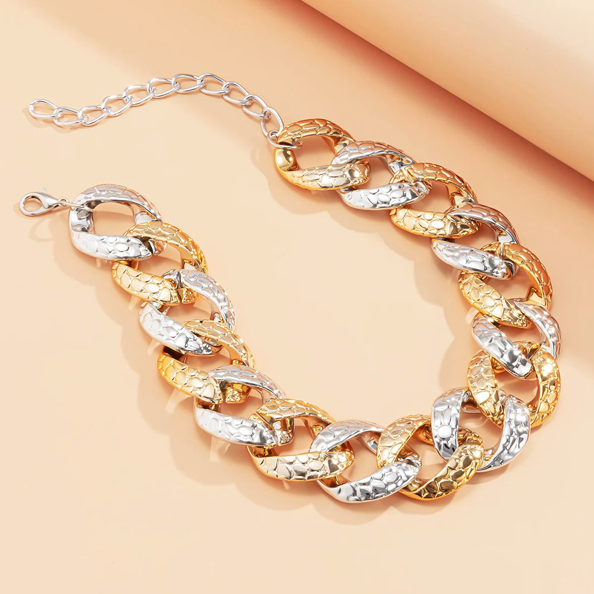 Punk Overdrevet CCB Kæde Halskæde - Retro Gothic Choker