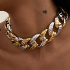 Punk Overdrevet CCB Kæde Halskæde - Retro Gothic Choker