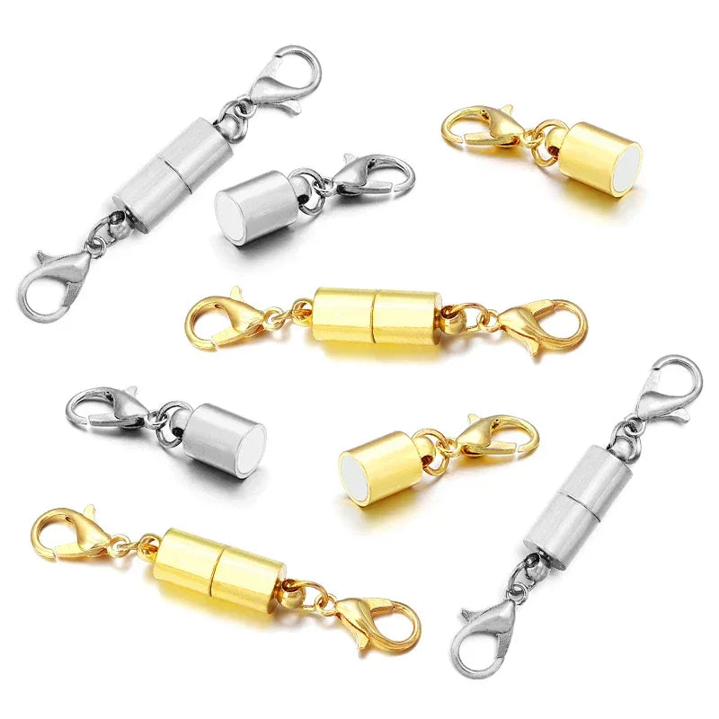 Magnetiske smykkelåse i guld og sølv, perfekte til armbånd og halskæder, accessories