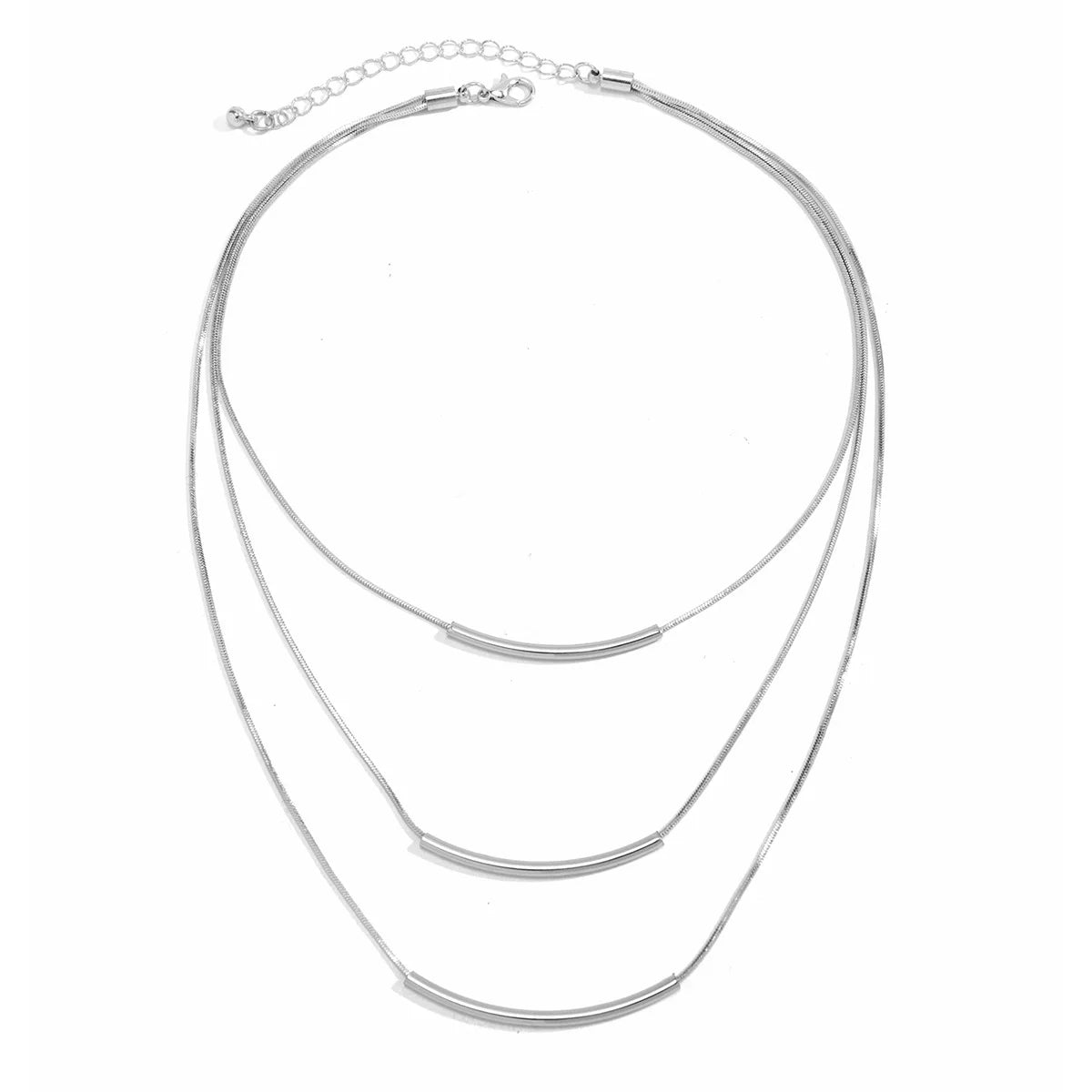 Boho Rund Slangekæde Halskæde - Flerlag Guld Choker