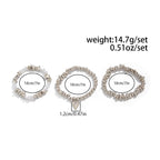 Retro Hjerte Halskæde - Flerlagsperler i Uregelmæssig Stil